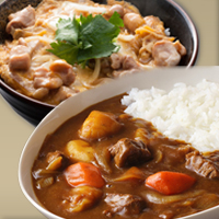 Curry-Reis oder Reisschalengerichte_pic